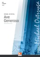 Ave Generosa SSA choral sheet music cover